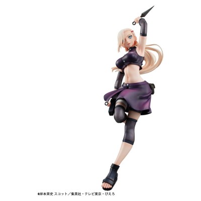 NARUTO SHIPPUDEN - Ino Yamanaka Naruto Gals Megahouse PVC Figure (re-run) 21 cm