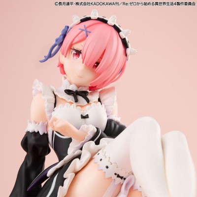RE:ZERO - Ram Palm Size Melty Princess Megahouse PVC Figure 9 cm