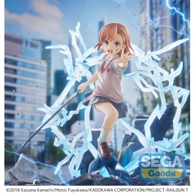 A CERTAIN SCIENTIFIC RAILGUN T - Mikoto Misaka FIGURIZMa Sega PVC Figure 23 cm