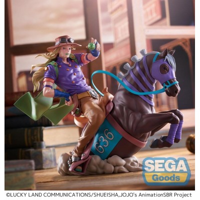 JOJO'S BIZARRE ADVENTURE: STEEL BALL RUN - Gyro Zeppeli XrossLinkMAX Sega PVC Figure 18 cm