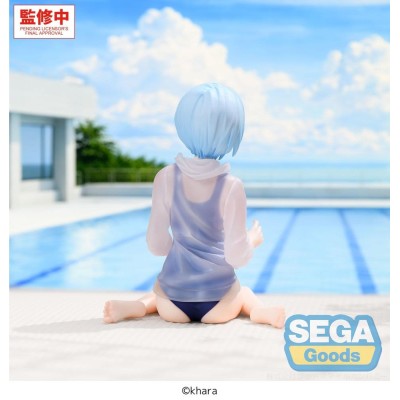 REBUILD OF EVANGELION - Rei Ayanami School Swimsuit Ver. Yumemirize Sega PVC Figure 13 cm