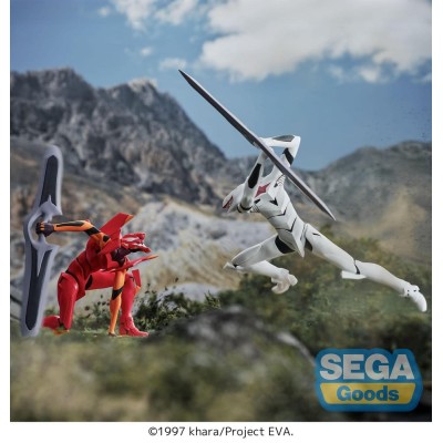 REBUILD OF EVANGELION - The End of Evangelion EVA Mass Production Model XrossLink Sega PVC Figure 18 cm