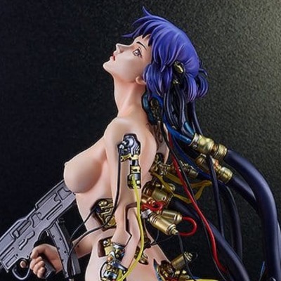 GHOST IN THE SHELL (1995) - Motoko Kusanagi Original Color Edition 1/4 With Fans! PVC Figure 28 cm