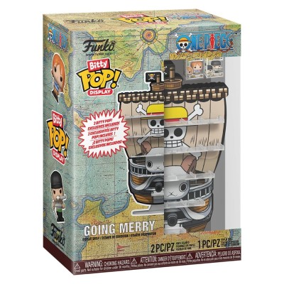 ONE PIECE - Going Merry Bitty POP! Display Vinyl Figures 16 cm