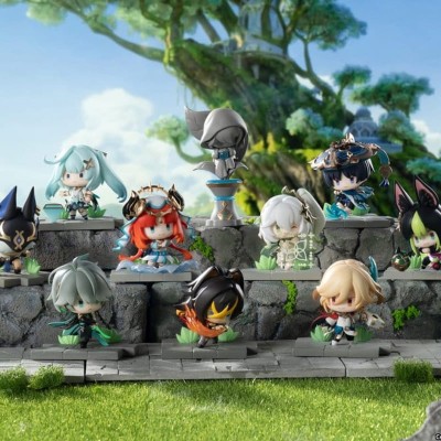 GENSHIN IMPACT - Senjou no Eishi Mini Figures sumeru Ver. 9 cm - 1 single Blind Box 