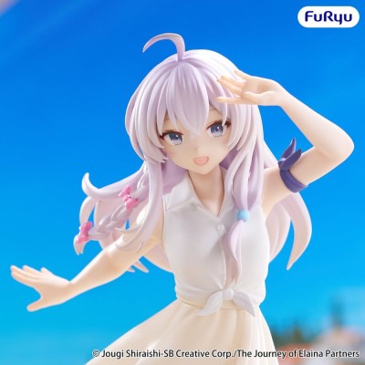 THE JOURNEY OF ELAINA - Elaina White Ver. Muchute Furyu PVC Figure 20 cm