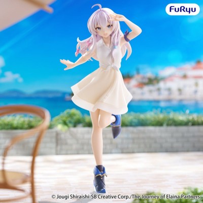 THE JOURNEY OF ELAINA - Elaina White Ver. Muchute Furyu PVC Figure 20 cm
