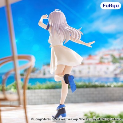 THE JOURNEY OF ELAINA - Elaina White Ver. Muchute Furyu PVC Figure 20 cm