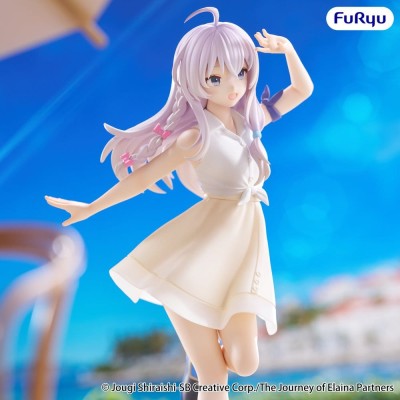 THE JOURNEY OF ELAINA - Elaina White Ver. Muchute Furyu PVC Figure 20 cm