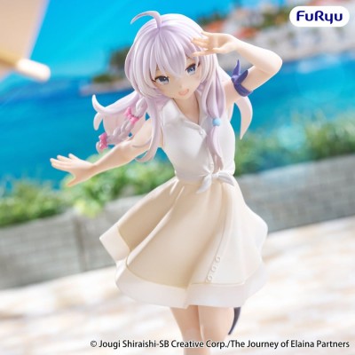 THE JOURNEY OF ELAINA - Elaina White Ver. Muchute Furyu PVC Figure 20 cm