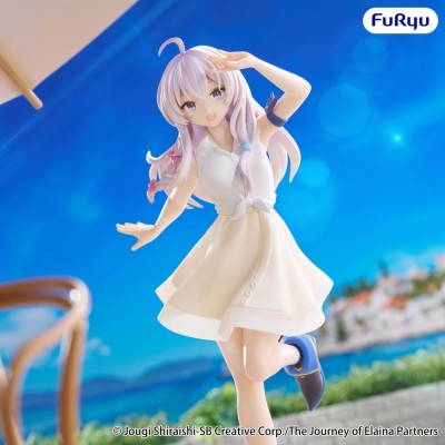 THE JOURNEY OF ELAINA - Elaina White Ver. Muchute Furyu PVC Figure 20 cm