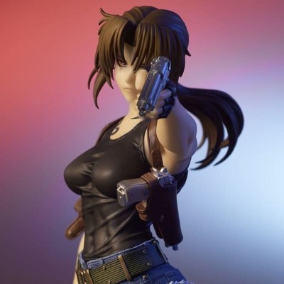 BLACK LAGOON - Revy Digism PVC Figure 8 cm