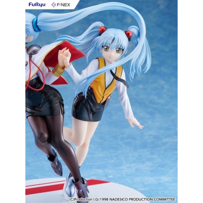 NADESICO THE MOVIE - Ruri Hoshino double ruriruri Ver. 1/7 Furyu PVC Figure 22 cm