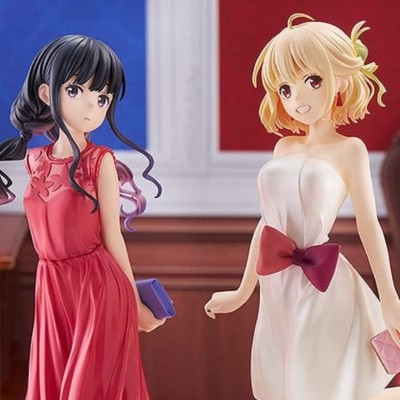 LYCORIS RECOIL - Chisato Nishikigi & Takina Inoue After Party Ver. 2-Pack Pop Up Parade L Size PVC Figure 23 cm