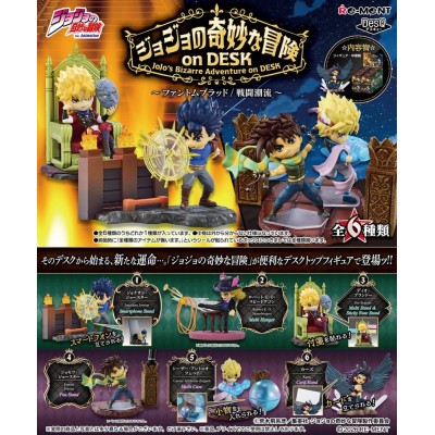 JOJO’S BIZARRE ADVENTURE - Desktop Mini Figures Blind Box Re-Ment - 1 single blind box
