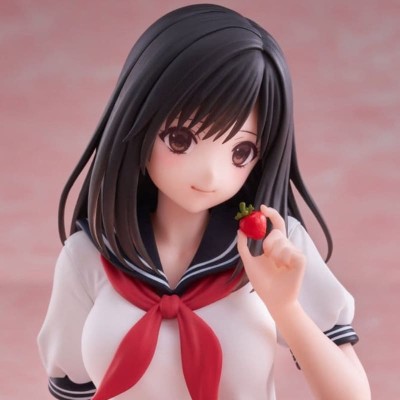 STRAWBERRY 100% - Aya Tojo School uniform Ver. Desktop Cute Taito PVC Figure 13 cm