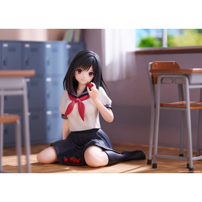 STRAWBERRY 100% - Aya Tojo School uniform Ver. Desktop Cute Taito PVC Figure 13 cm