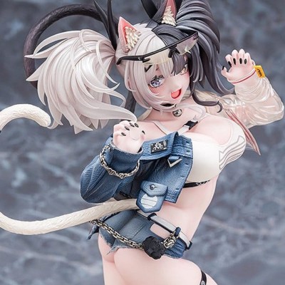 ORIGINAL CHARACTER - Melterna Girl Metako Illustration by Neko Metal 1/7 Wonderful Works PVC Figure 23 cm