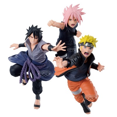 NARUTO SHIPPUDEN - Sasuke Uchiha Naruto 72 Series Vibration Stars Banpresto PVC Figure 14 cm