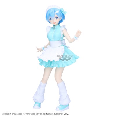 RE: ZERO - Rem Jersey Maid ver. Glitter & Glamours Banpresto PVC Figure 23 cm
