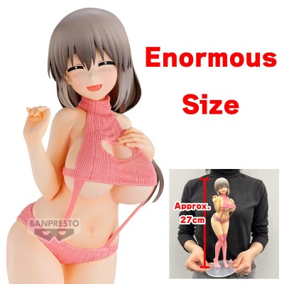 UZAKI-CHAN WANTS TO HANG OUT! - Tsuki Uzaki Sweater Swimsuit ver. Eternal Romance Banpresto PVC Figure 27 cm
