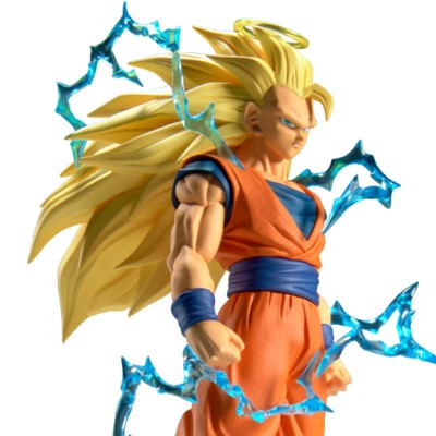 DRAGON BALL Z - Son Goku Super Saiyan 3 History Box Banpresto PVC Figure 18 cm