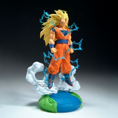 DRAGON BALL Z - Son Goku Super Saiyan 3 History Box Banpresto PVC Figure 18 cm