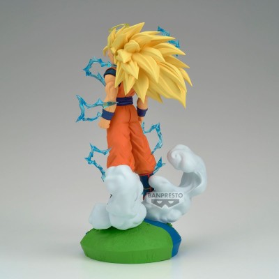 DRAGON BALL Z - Son Goku Super Saiyan 3 History Box Banpresto PVC Figure 18 cm