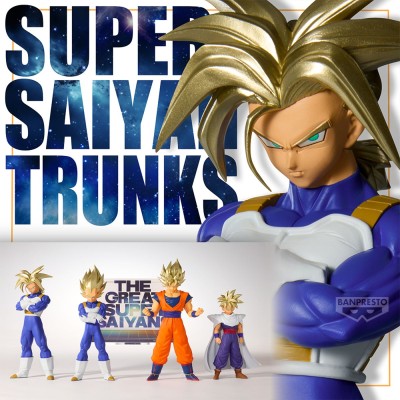 DRAGON BALL Z - Super Saiyan Trunks II Blood of Saiyans Banpresto PVC Figure 20 cm