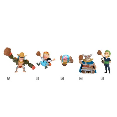 ONE PIECE - Banquet Vol. 2 World Collectable Figure Pacco Completo 7 cm