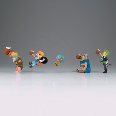 ONE PIECE - Banquet Vol. 2 World Collectable Figure Complete Pack 7 cm