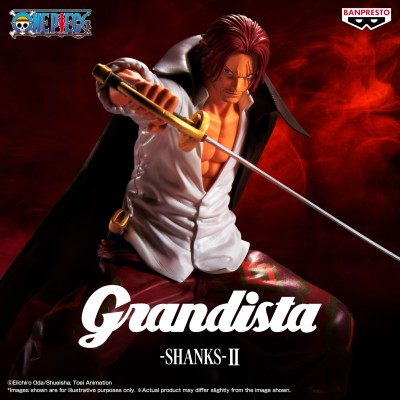 ONE PIECE - Shanks II Grandista Banpresto PVC Figure 23 cm
