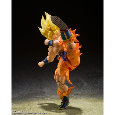DRAGON BALL Z - Super Saiyan Son Goku (Legendary Super Saiyan) Action Figure 1/12 Bandai Tamashii Nations 15 cm