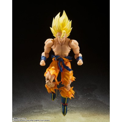 DRAGON BALL Z - Super Saiyan Son Goku (Legendary Super Saiyan) Action Figure 1/12 Bandai Tamashii Nations 15 cm