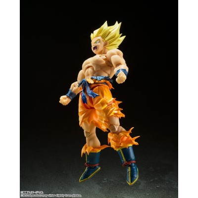 DRAGON BALL Z - Super Saiyan Son Goku (Legendary Super Saiyan) Action Figure 1/12 Bandai Tamashii Nations 15 cm