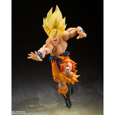 DRAGON BALL Z - Super Saiyan Son Goku (Legendary Super Saiyan) Action Figure 1/12 Bandai Tamashii Nations 15 cm