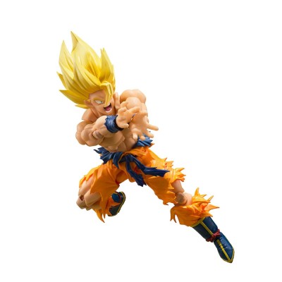 DRAGON BALL Z - Super Saiyan Son Goku (Legendary Super Saiyan) Action Figure 1/12 Bandai Tamashii Nations 15 cm