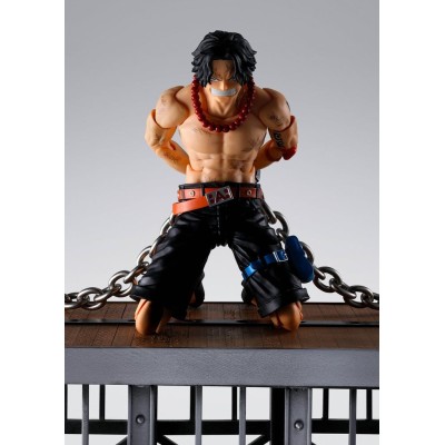 ONE PIECE - Portgas D. Ace -Marineford- S.H. Figuarts Action Figure 16 cm