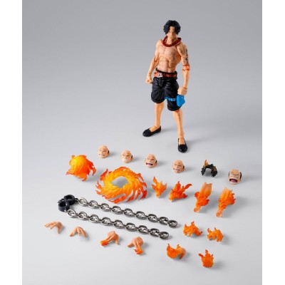 ONE PIECE - Portgas D. Ace -Marineford- S.H. Figuarts Action Figure 16 cm