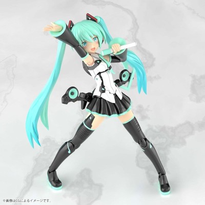 FRAME ARMS GIRL - Hatsune Miku Kotobukiya Plastic Model Kit 1/6 Grande Scale Frame Music Girl 25 cm 