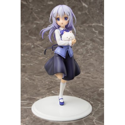 IS THE ORDER A RABBIT? - Chino (Cafe Style) 1/7 Plum Pmoa PVC Figure 21 cm