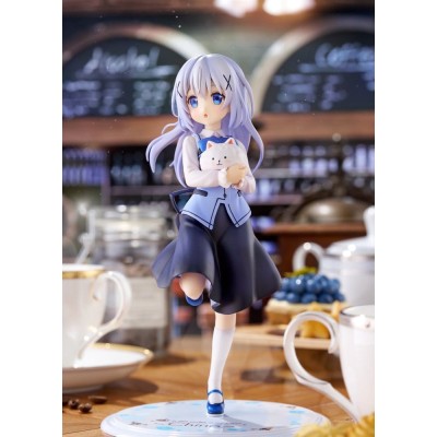 IS THE ORDER A RABBIT? - Chino (Cafe Style) 1/7 Plum Pmoa PVC Figure 21 cm