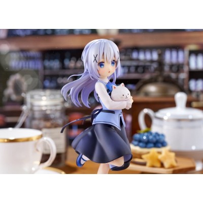 IS THE ORDER A RABBIT? - Chino (Cafe Style) 1/7 Plum Pmoa PVC Figure 21 cm