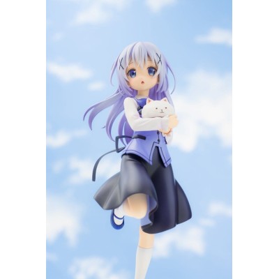 IS THE ORDER A RABBIT? - Chino (Cafe Style) 1/7 Plum Pmoa PVC Figure 21 cm