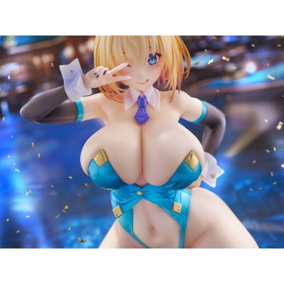 ORIGINAL CHARACTER - KoiKoi -Sakura-  Sophia F. Shirring Blue Bunny Ver. 1/6 PVC Figure 20 cm