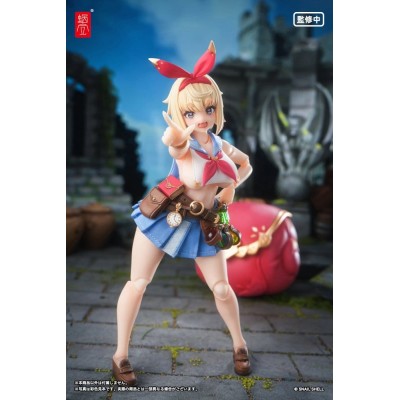 ORIGINAL CHARACTER - Adventurer Snail 1/12 Snail Shell Action Figure 15 cm
