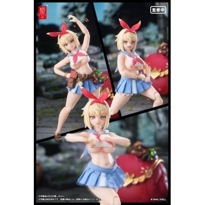 ORIGINAL CHARACTER - Adventurer Snail 1/12 Snail Shell Action Figure 15 cm