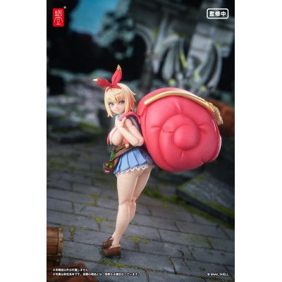 ORIGINAL CHARACTER - Adventurer Snail 1/12 Snail Shell Action Figure 15 cm