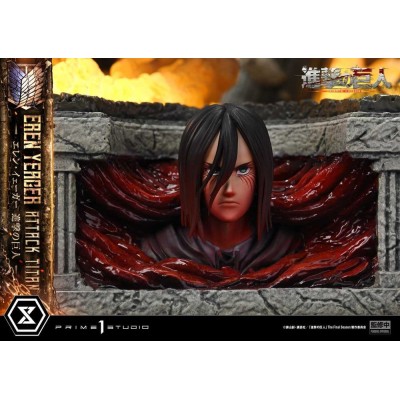 ATTACK ON TITAN - Eren Yeager Attack Titan Ultimate Diorama Masterline Prime 1 Studio Statue 81 cm