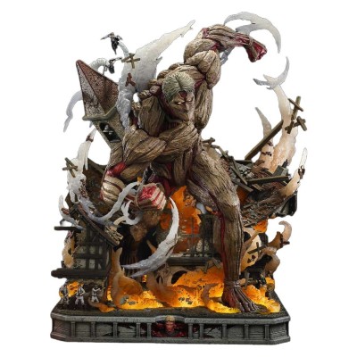 ATTACK ON TITAN - Reiner Braun Armored Titan Bonus Version Ultimate Diorama Masterline Statue Prime 1 Studio 75 cm